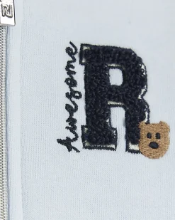 River Island Baby boys bear sleepsuit Blue Sale