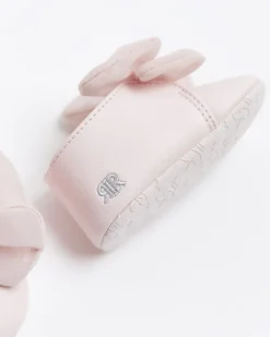 River Island Baby girls bow booties Pink New
