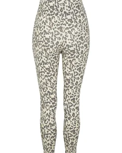 River Island Beige animal print maternity leggings Cream Hot