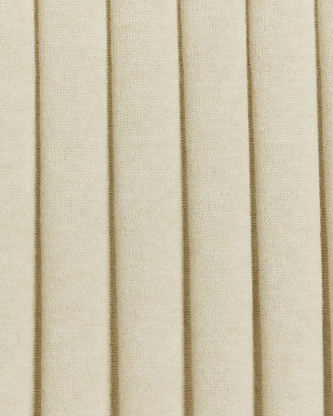 River Island Beige high neck jumper maxi dress Cream Hot