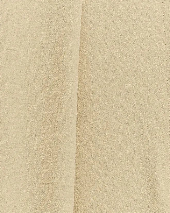 River Island Beige high waisted wide leg trousers Cream Online