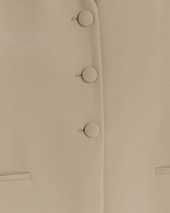 River Island Beige longline waistcoat Cream New