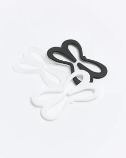 River Island Beige racer back clips Cream Clearance