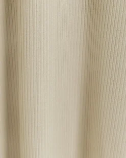 River Island Beige rib sleeveless midi dress Cream Clearance