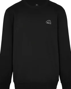 River Island Big & Tall slim fit sweatshirt Black Online