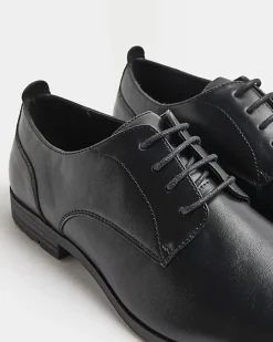 River Island derby shoes Black Online