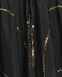 River Island embellished plunge beach maxi dress Black Best