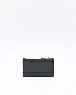 River Island embossed RI card holder Black Best