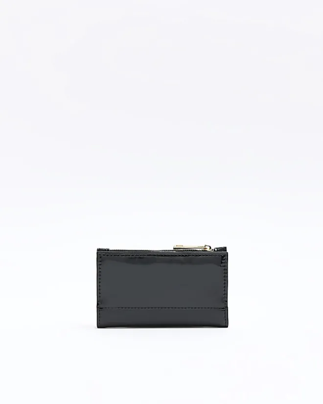 River Island embossed RI card holder Black Best