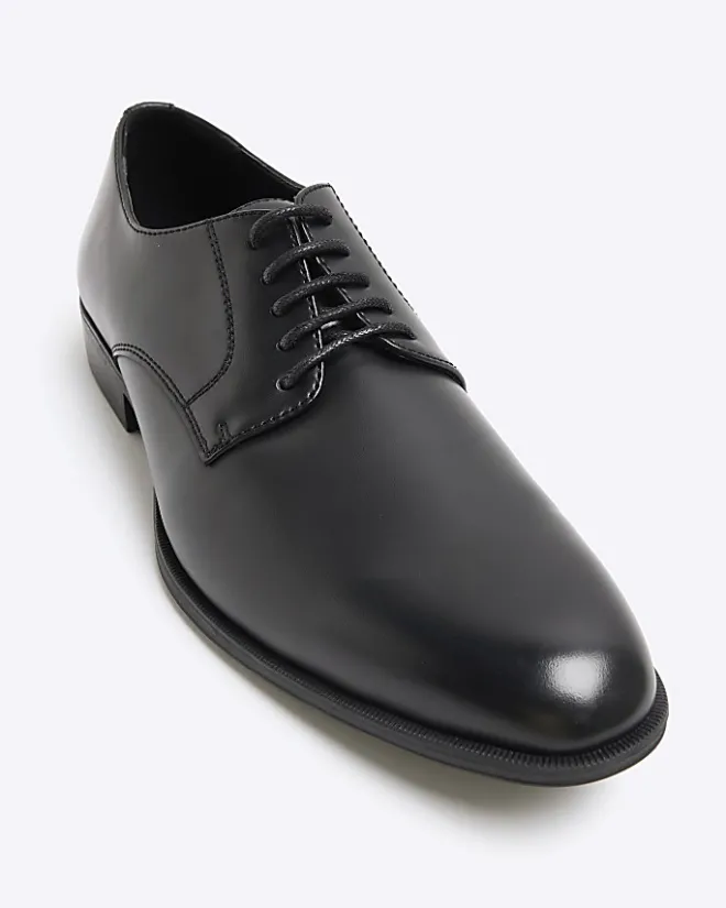 River Island Formal Derby Shoes Black Online