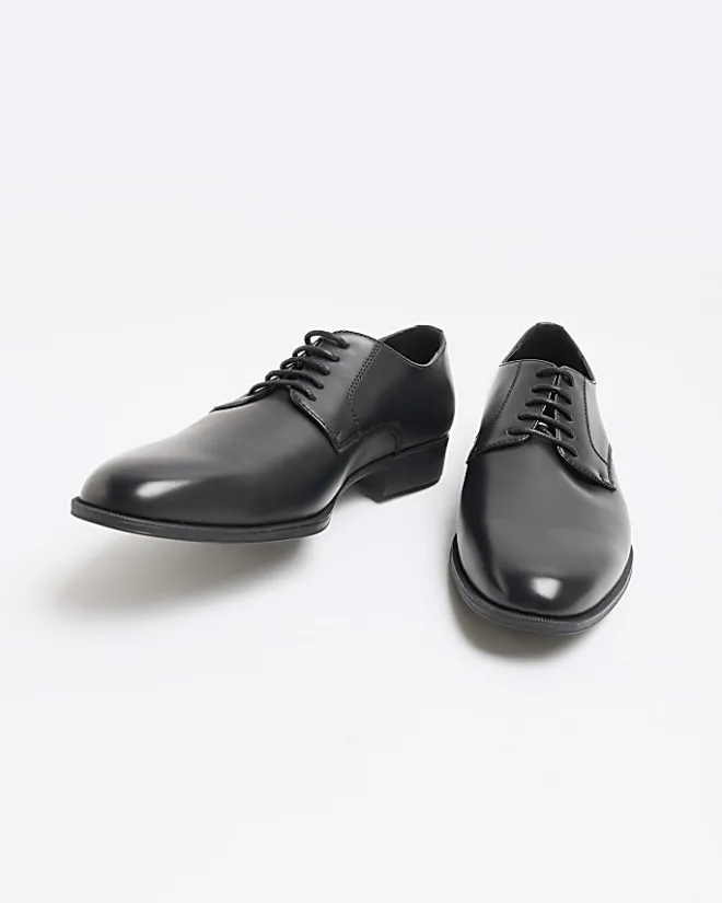 River Island Formal Derby Shoes Black Online