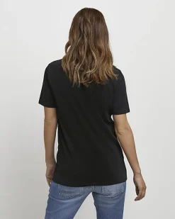 River Island graphic maternity t-shirt Black Fashion