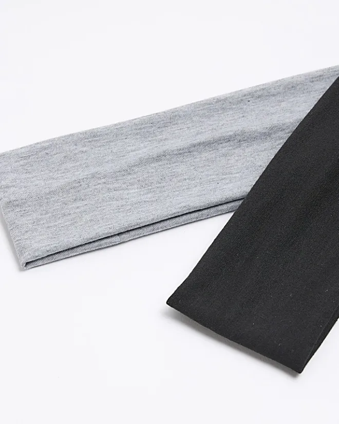 River Island headband multipack Black Sale