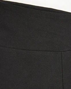 River Island high waisted cropped leggings Black Sale