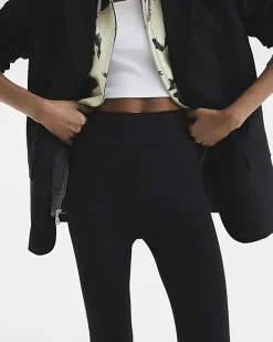 River Island high waisted leggings Black Online