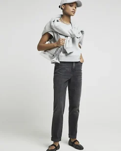 River Island high waisted mom sculpt jeans Black Best