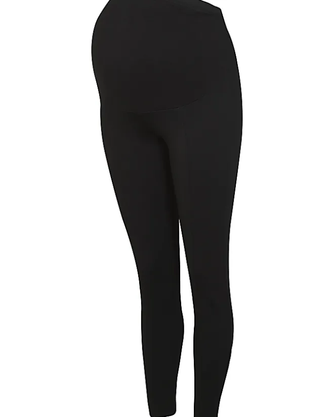 River Island high waisted ponte maternity leggings Black Best