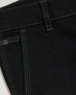 River Island loose fit carpenter jeans Black Discount