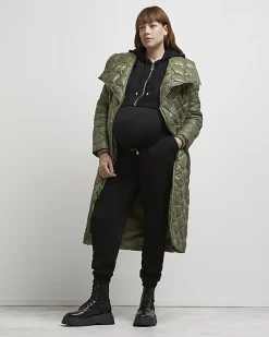 River Island maternity joggers Black Outlet