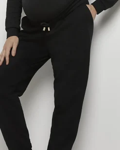 River Island maternity joggers Black Outlet