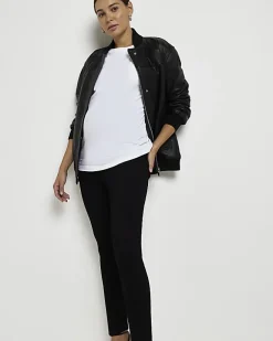 River Island maternity skinny jeans multipack Black Clearance