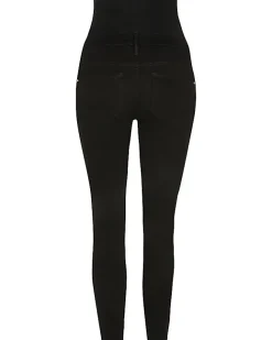 River Island Molly high rise maternity skinny jeans Black Sale