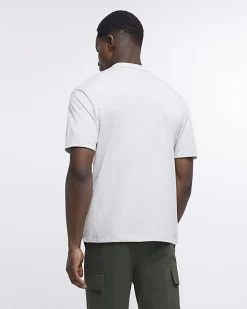 River Island multipack of 5 regular fit t-shirts Black New
