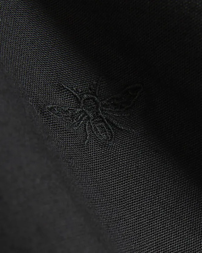 River Island Muscle Fit Oxford Smart Shirt Black Online
