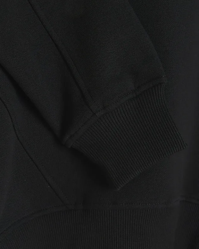 River Island plain hoodie Black Best