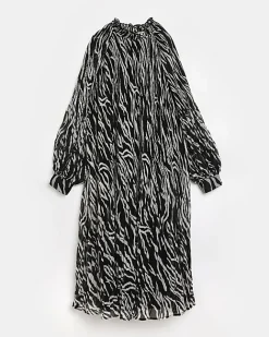 River Island printed maternity midi dress Black Best