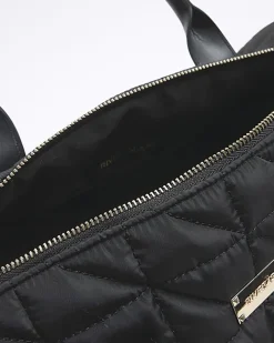 River Island quilted travel bag Black Hot