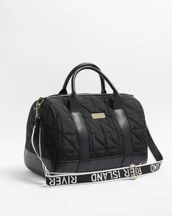 River Island quilted travel bag Black Hot