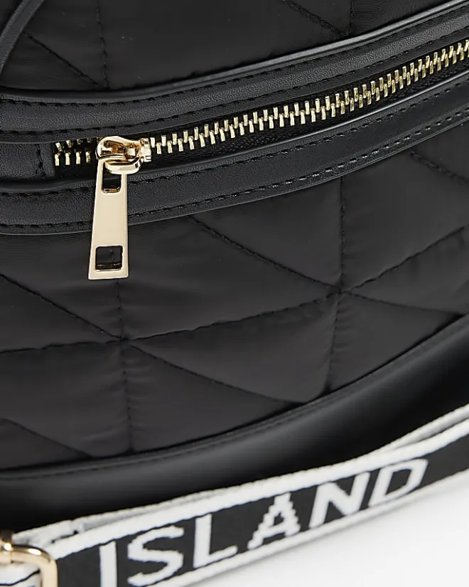 River Island quilted travel bag Black Hot