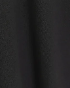 River Island regular fit textured half zip polo Black Online