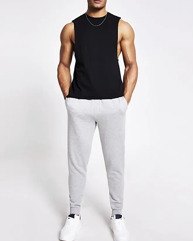 River Island regular fit vest Black New