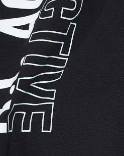River Island RI Active graphic t-shirt Black New