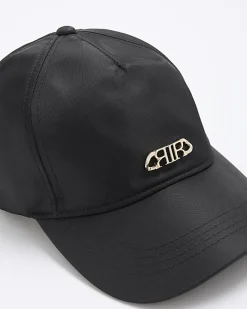 River Island RI cap Black Fashion