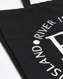 River Island RI tote bag Black Online