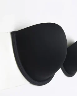 River Island secret winged bra Black Outlet