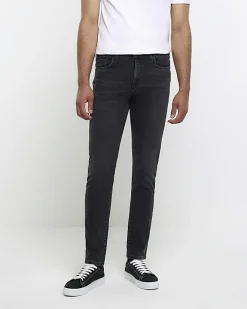 River Island skinny fit jeans Black Fashion