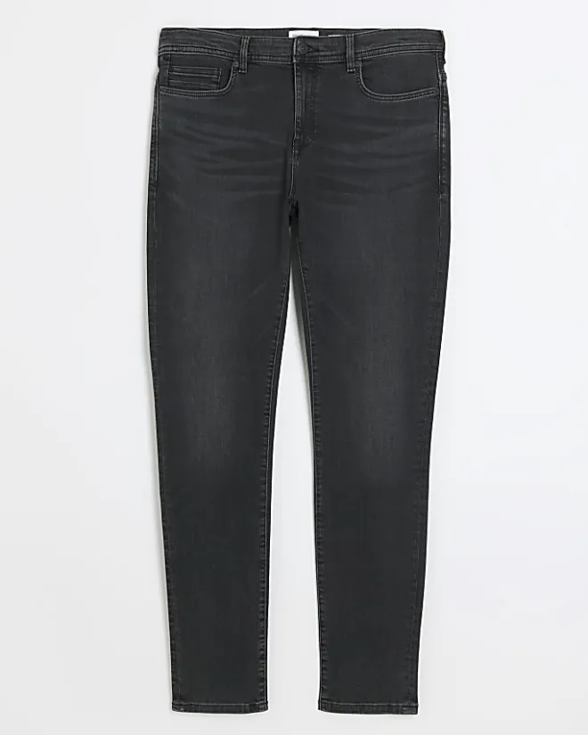 River Island skinny fit jeans Black Fashion