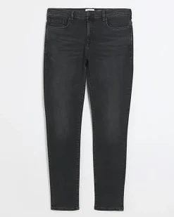 River Island skinny fit jeans Black Fashion