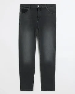 River Island slim fit jeans Black Sale