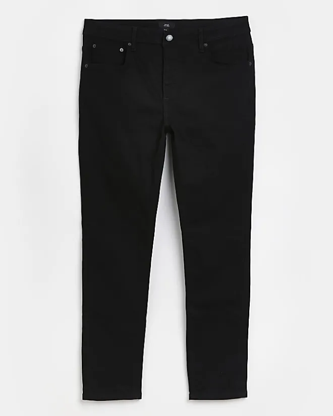 River Island slim fit jeans Black Sale