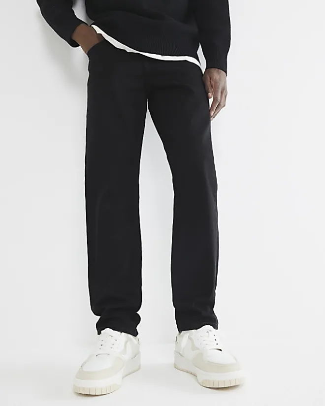 River Island slim fit jeans Black Sale