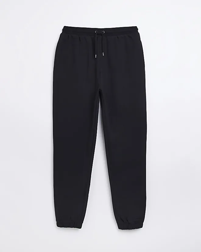 River Island slim fit joggers Black Best