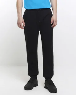 River Island slim fit joggers Black Best