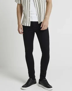 River Island Spray On Skinny Jeans Black Best