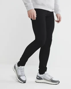 River Island Spray On Skinny Jeans Black Best