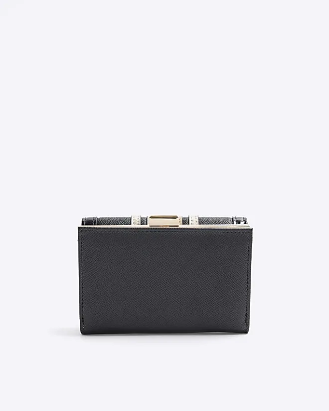River Island stripe purse Black Best